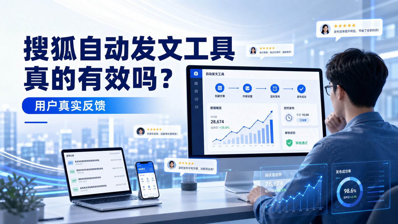 搜狐自动发文工具真的有效吗？常德用户的真实反馈